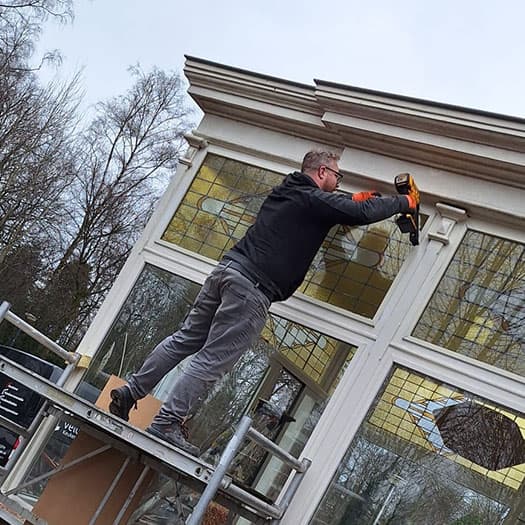 Glaszetter in Enschede Impressie 1